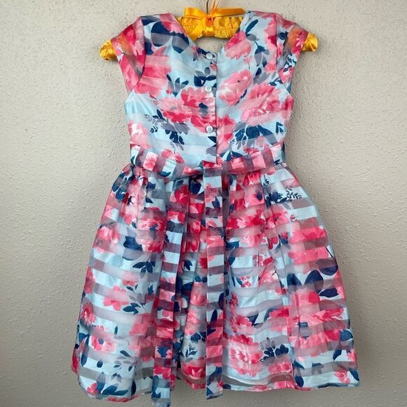 Kona Michelle Floral Formal Dress Size 8 EUC - Picture 3 of 5